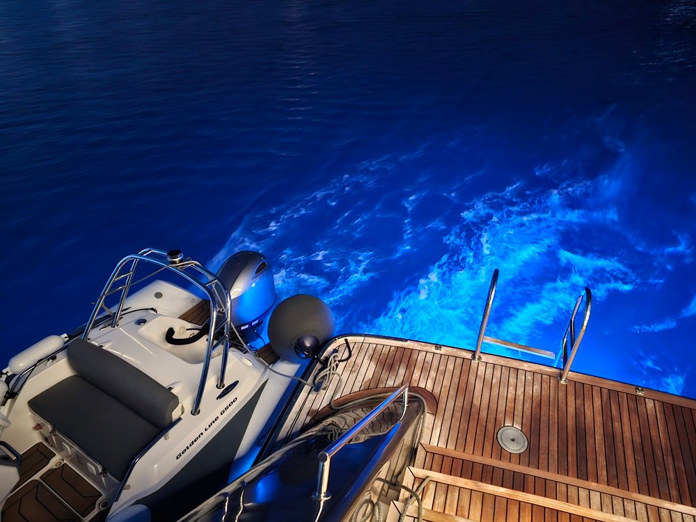 Yacht in Greece
